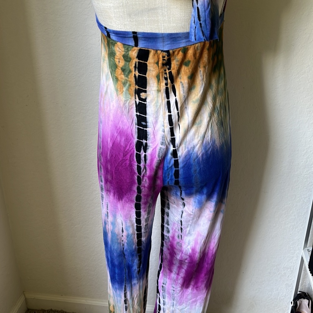 PINKLICIOUS Tie Dye Halter Jumper Size Large - Picture 9 of 11